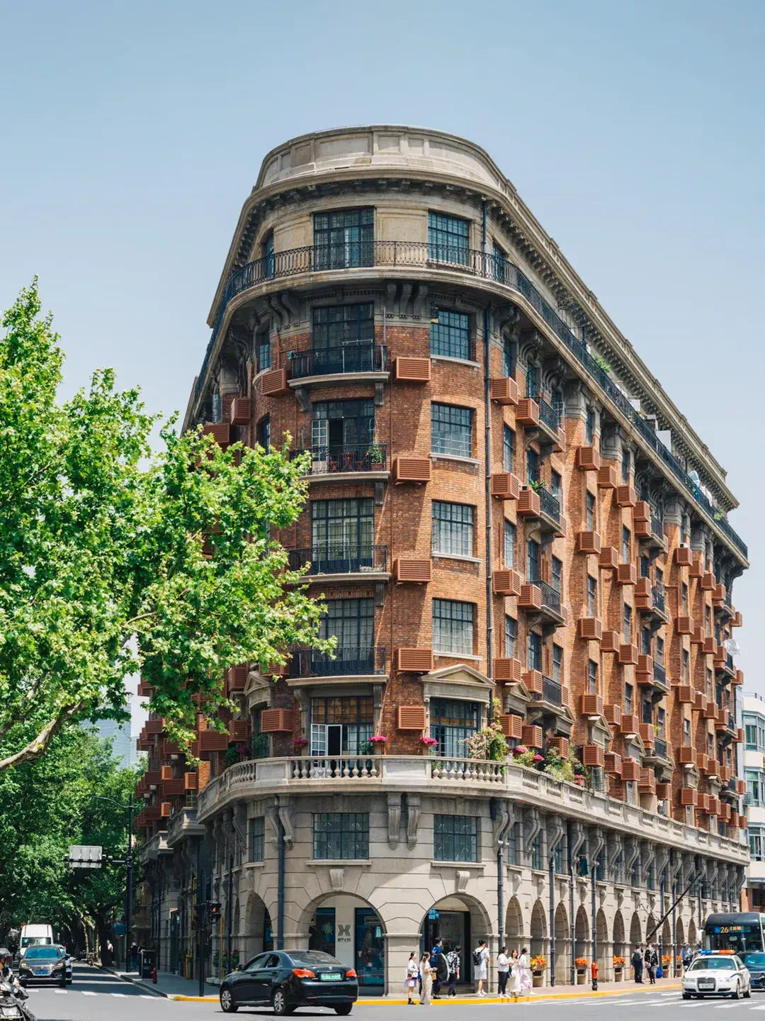 Shanghai Wukang Building ship-shaped historic architecture