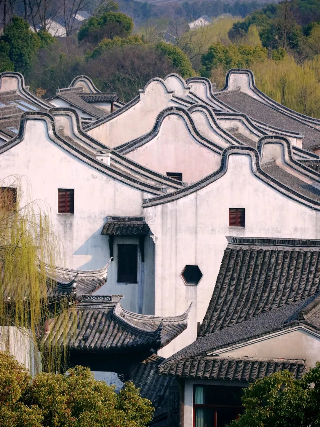 Wuzhen water town ancient architecture