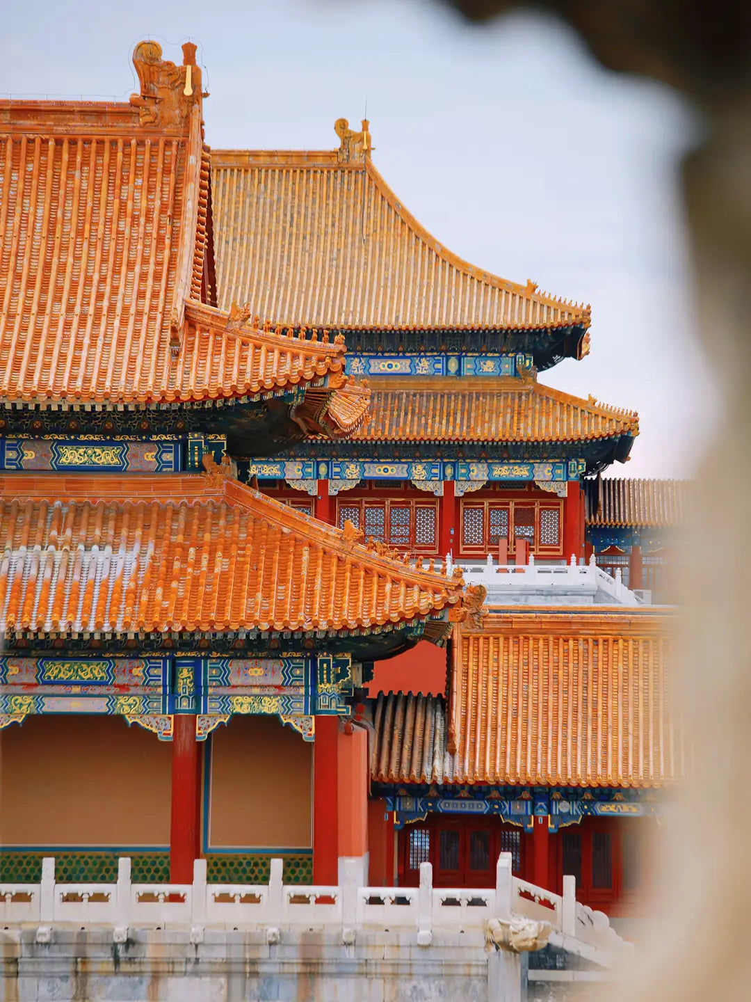 Forbidden City palace architecture