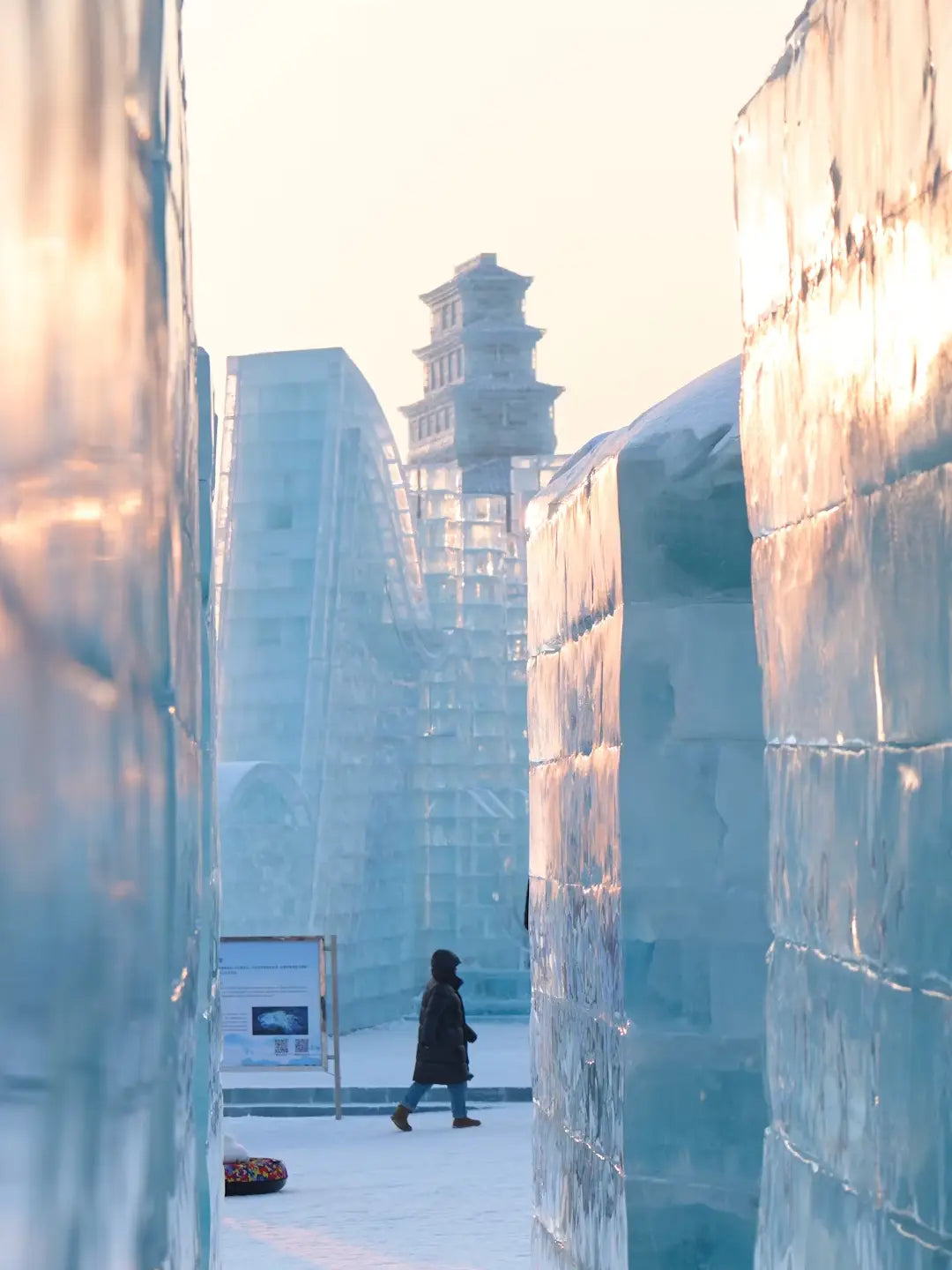 Harbin Ice and Snow World ice sculptures