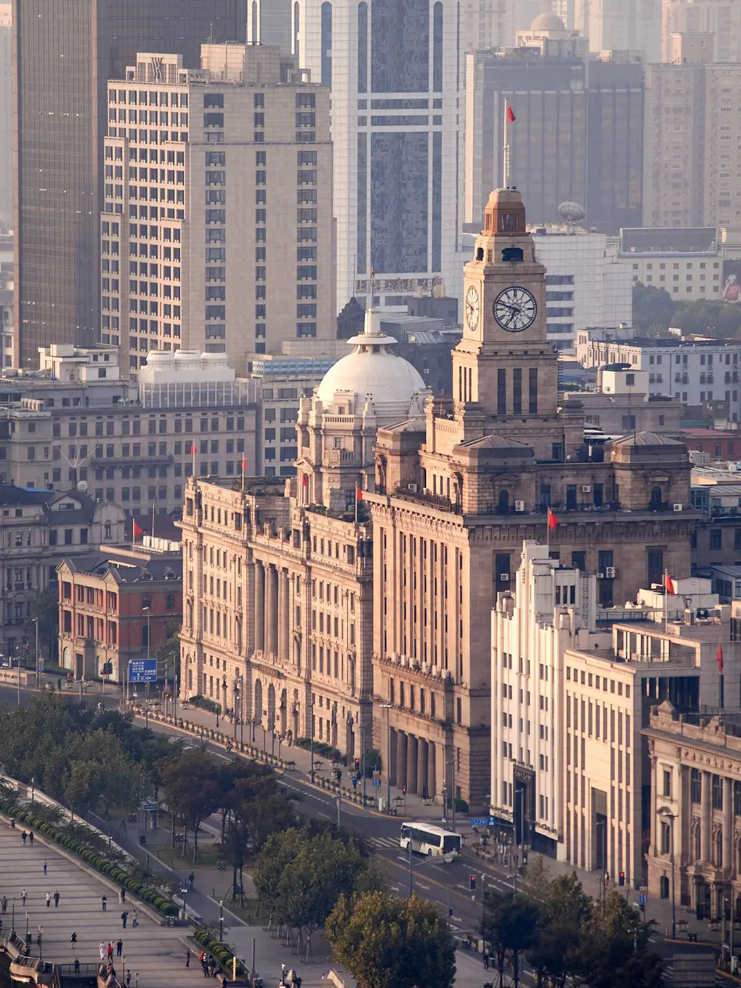 Shanghai The Bund international architecture complex