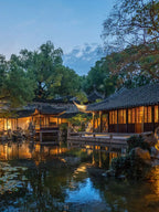 Tongli Tuisi Garden classical garden night lighting