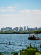 West Lake Broken Bridge distant view